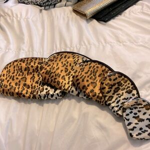 Nesting Leopard Makeup Pouches